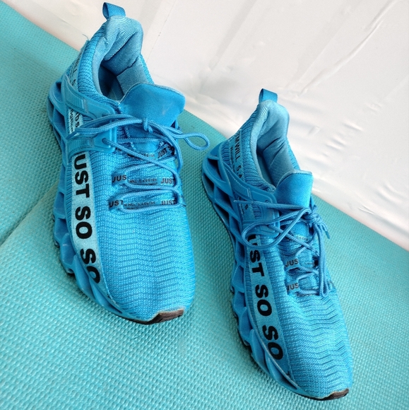 Just So So Other - Just so so Mens Running Athletic Shoes Sneakers Sky blue Size 12  (EU Size 46)